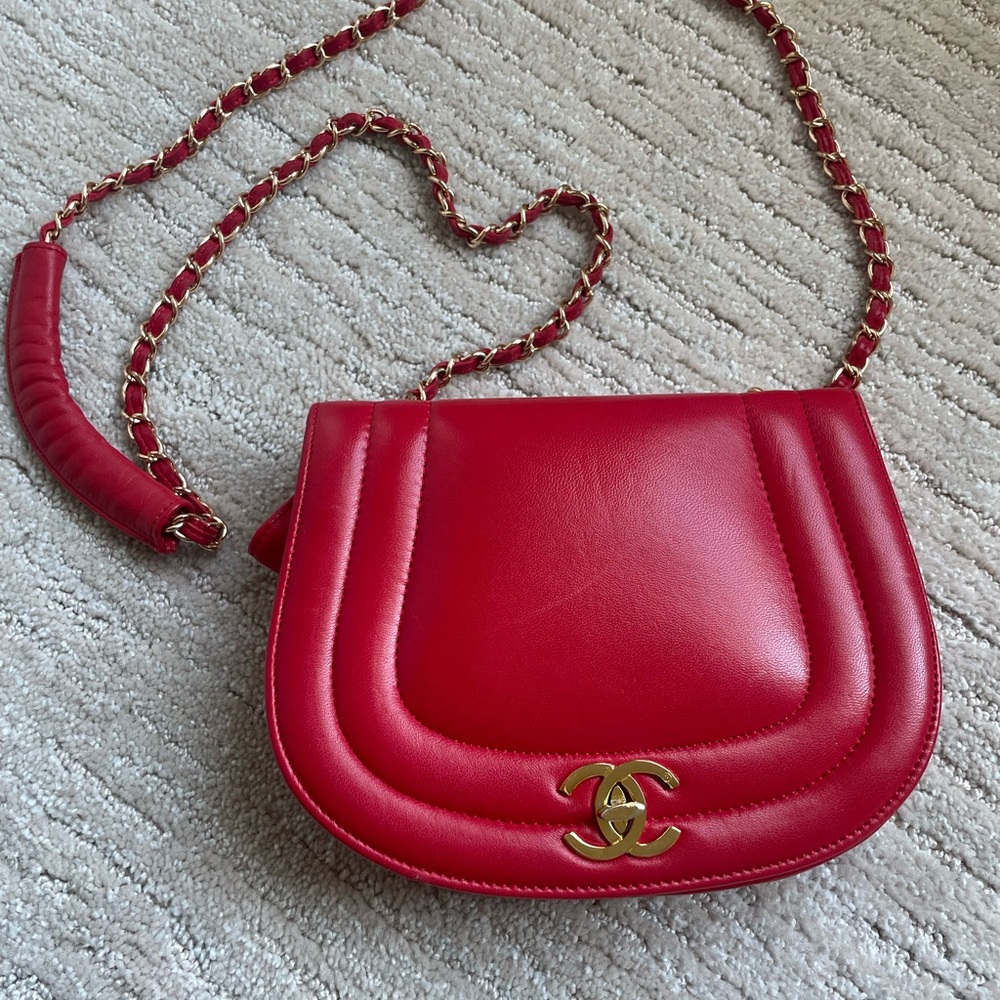 Red Leather Bag Dupe